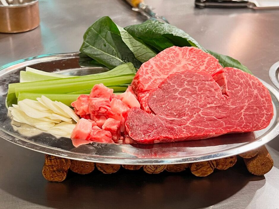 心斎橋オクソンのステーキの画像