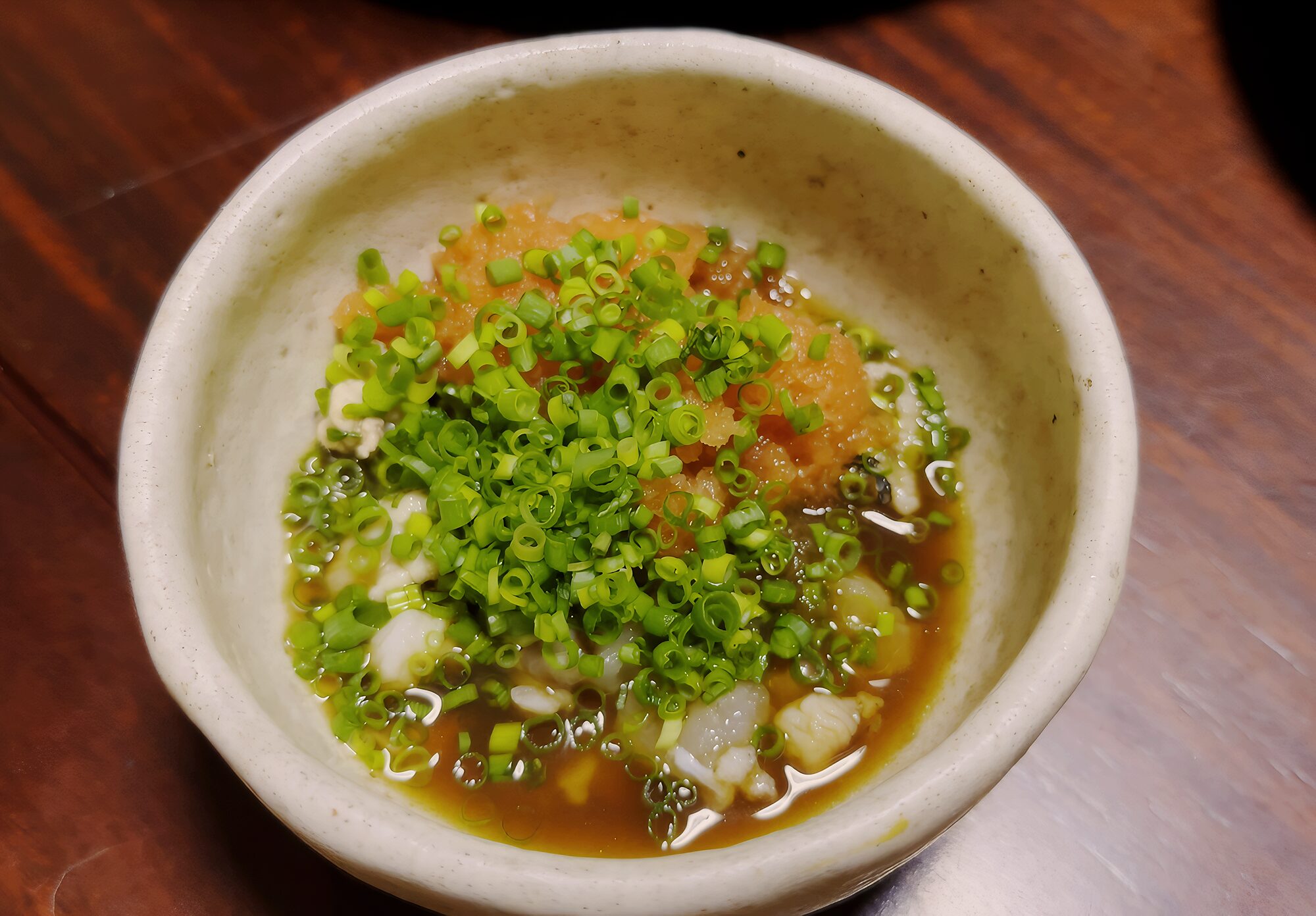 香川県ひさご亭の虎魚ポン酢の写真